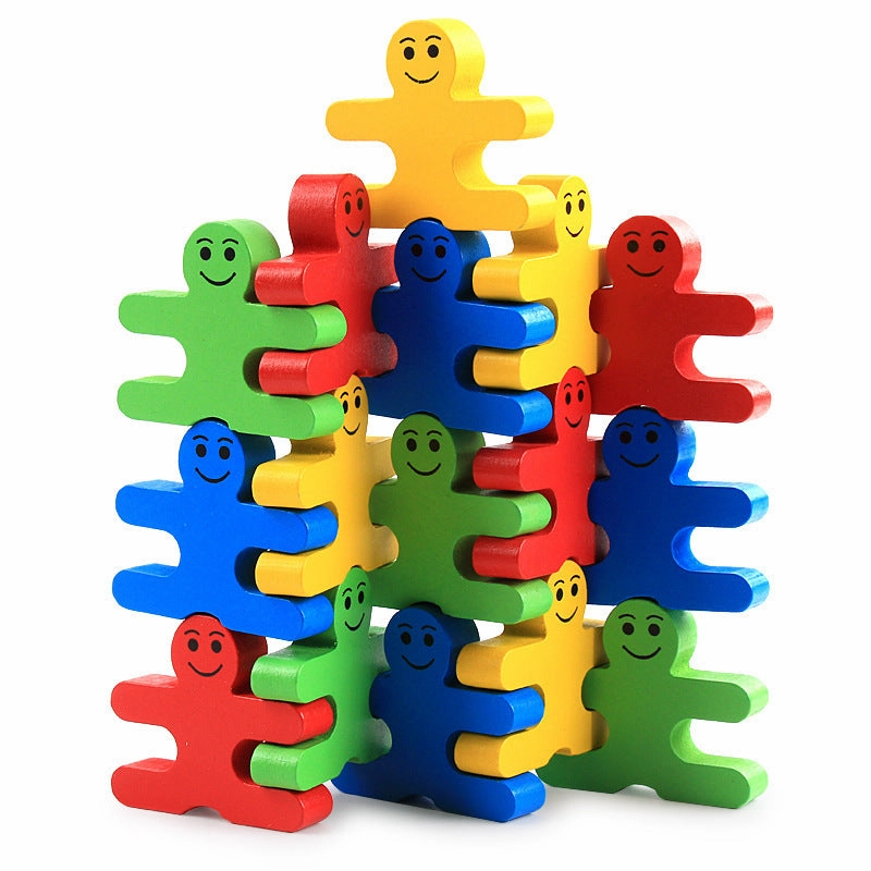 Cartoon Educational Wooden Early Education Toys