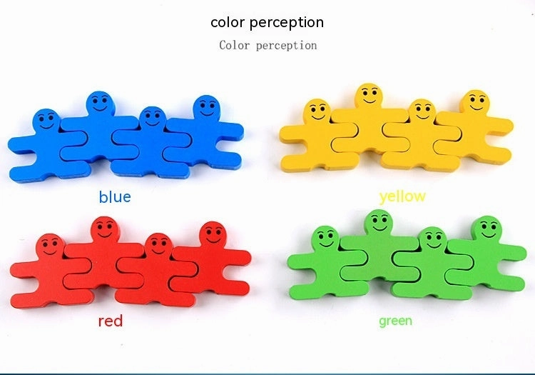 Cartoon Educational Wooden Early Education Toys
