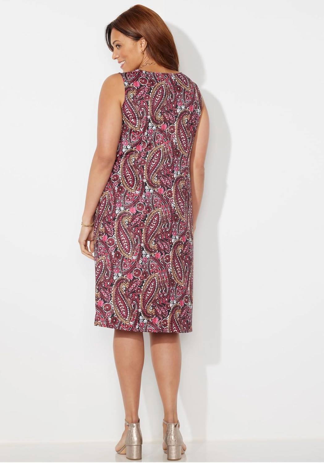 Catherines Women's Plus Size Soft Knit Jacket Dress