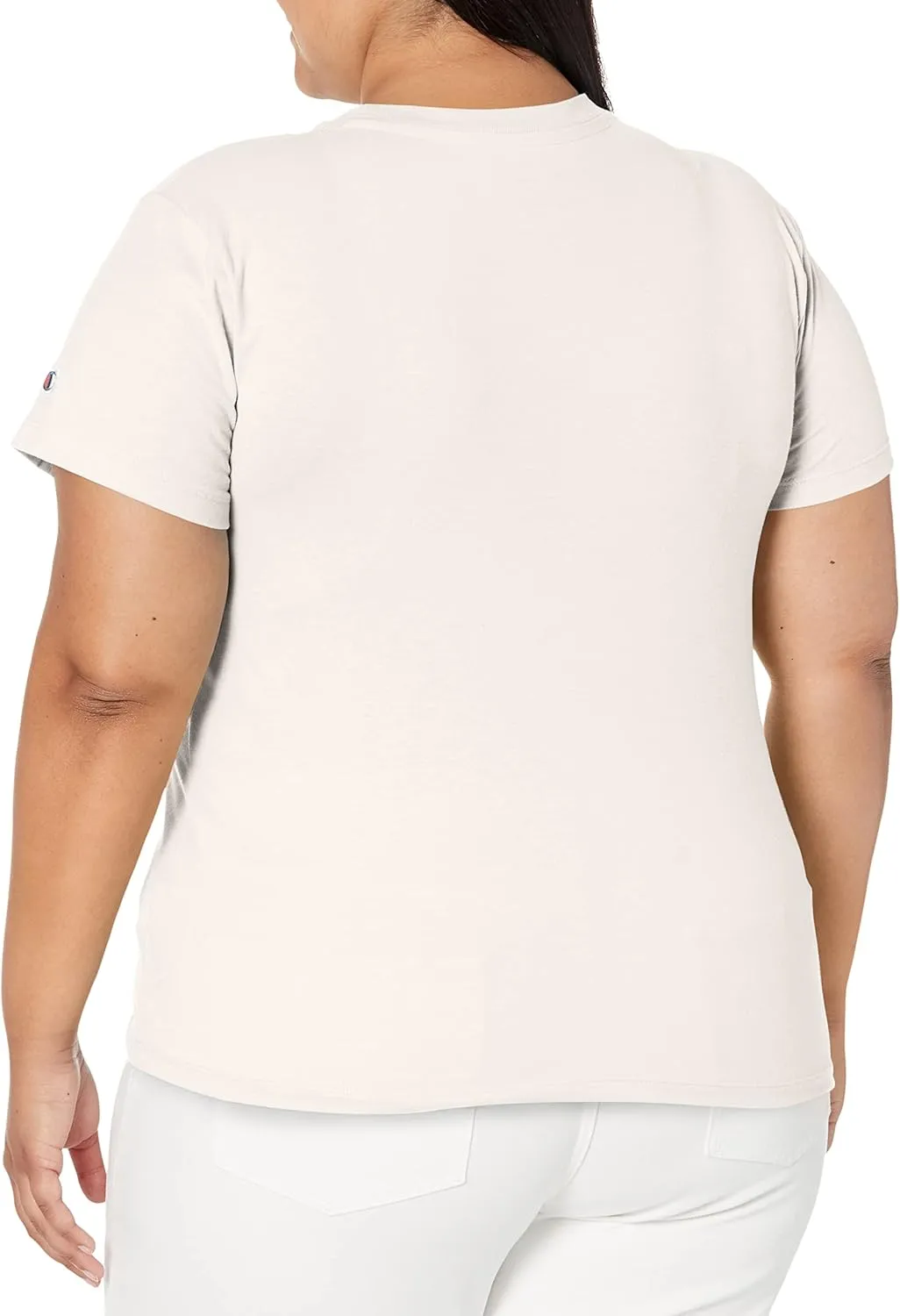 Champion Women's T-shirt, Classic Short Sleeve T-shirt, Lightweight Tee for Women, Script Logo (Plus Size Available)