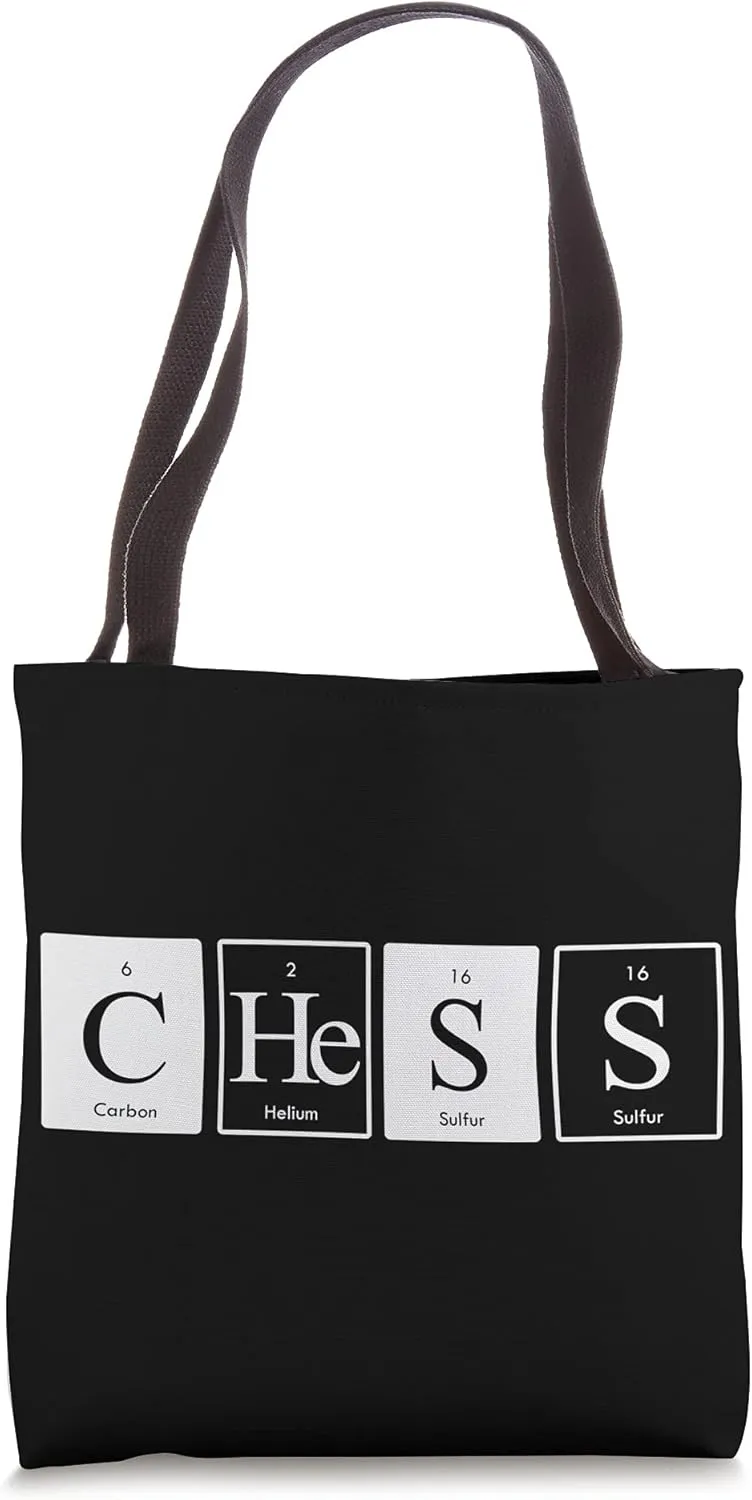 Chess Checkmate Grandmaster Board Game Castling Player Tote Bag