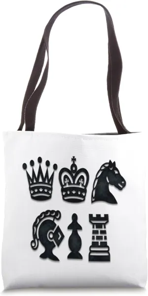 Chess Strategy Game Tote Bag