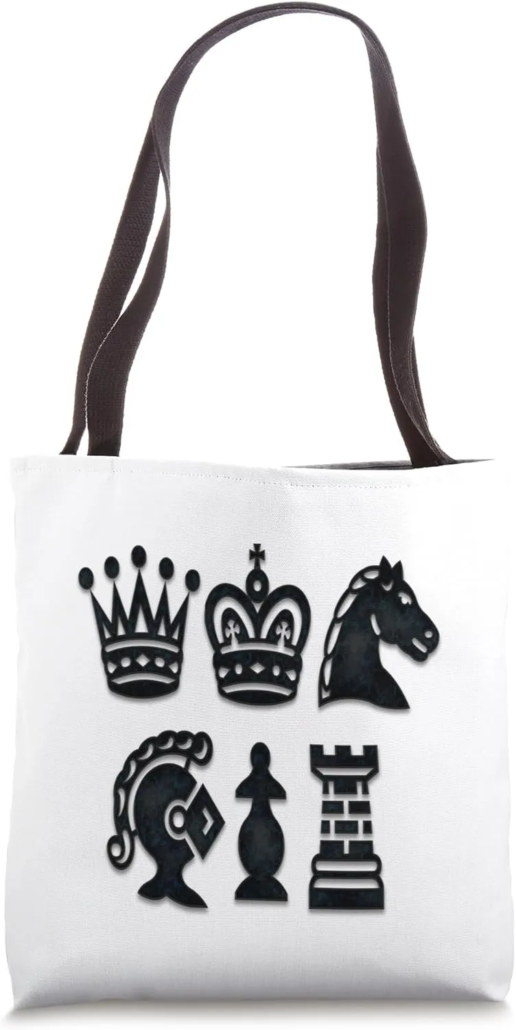 Chess Strategy Game Tote Bag