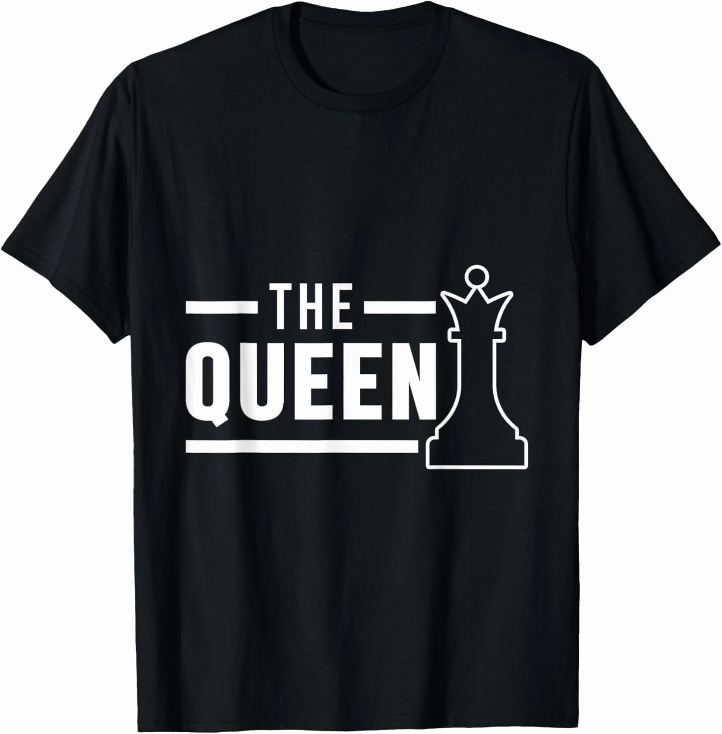 Chess Figure Lady Chess Board Chess Mat Chess Player T-Shirt