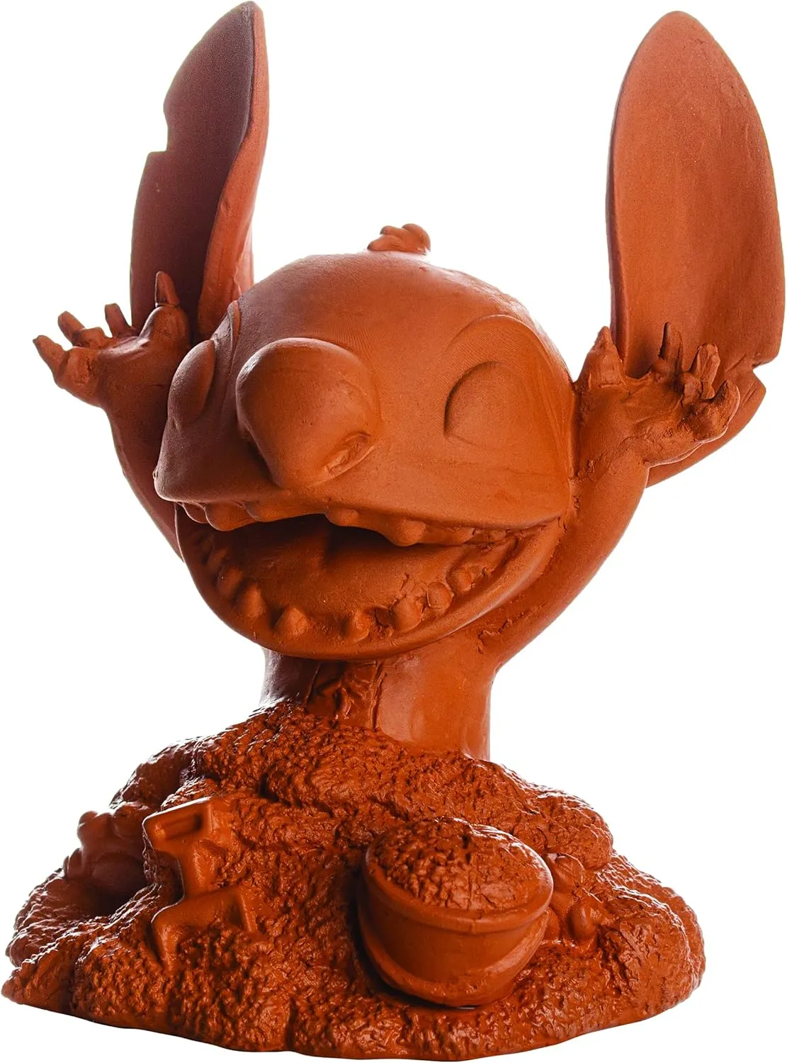 Chia Pet Stitch with Seed Pack, Decorative Pottery Planter, Easy to Do and Fun to Grow, Novelty Gift, Perfect for Any Occasion, Terra Cotta One Size