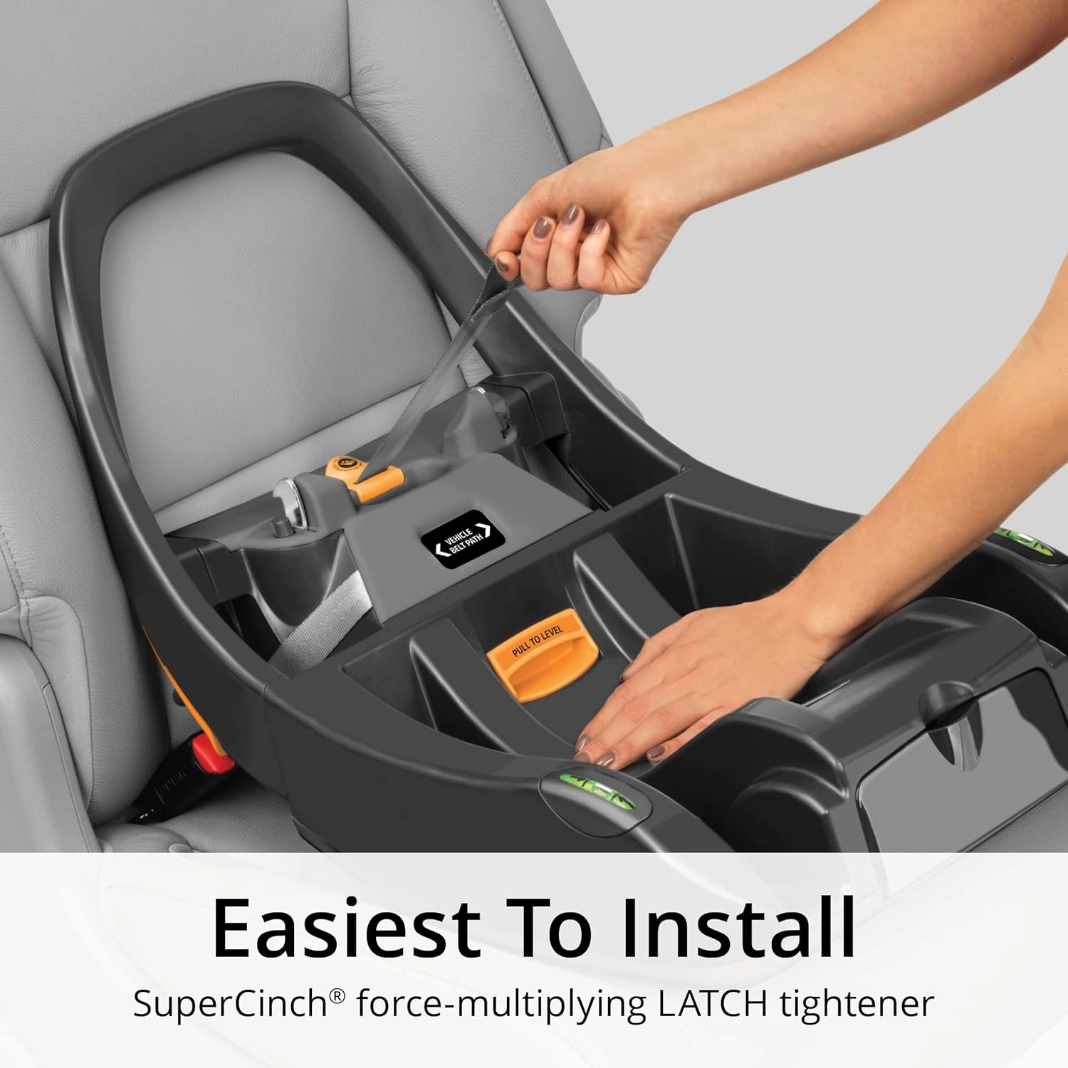Chicco KeyFit 35 Infant Car Seat and Base - For 4-35 lb Infants, Includes Support, Compatible with Strollers - Cove/Grey