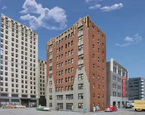 City Apartment Building - Kit Train Collectable Train