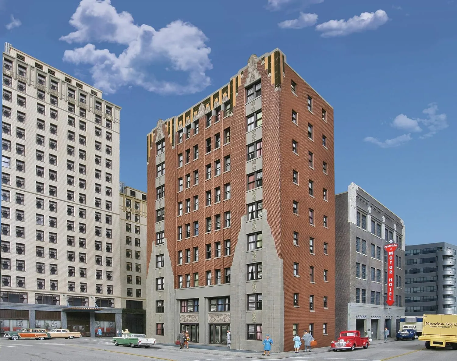City Apartment Building - Kit Train Collectable Train
