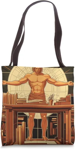 Classical Art Figure in Renaissance Style Tote Bag