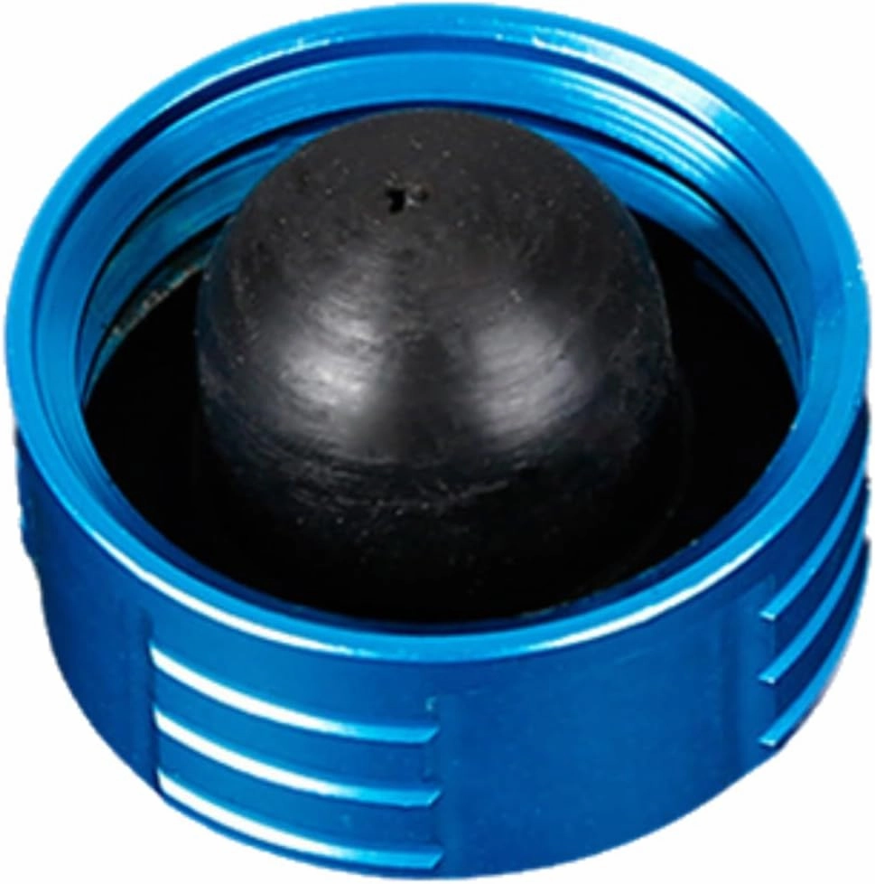 CNC Metal Fuel Tank Cap Fit for 1/5 HPI ROFUN BAHA King Motor ROVAN BAJA 5B 5T 5SC Rc Car Parts (Blue)