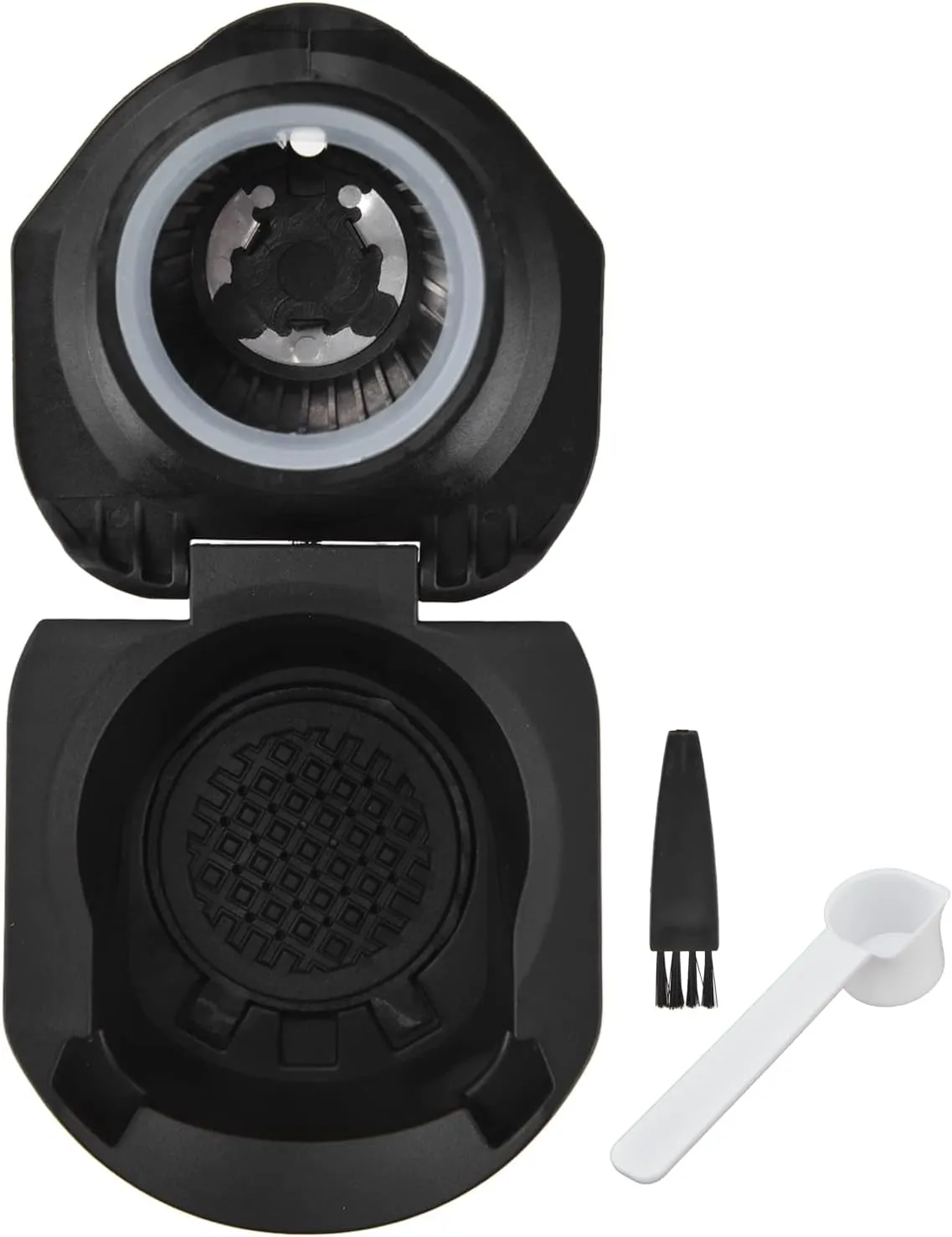 Coffee Pods Adapter for Dolce Gusto Machine, Reusable Coffee Capsule Converter, Easy to & Use, Complete Accessories