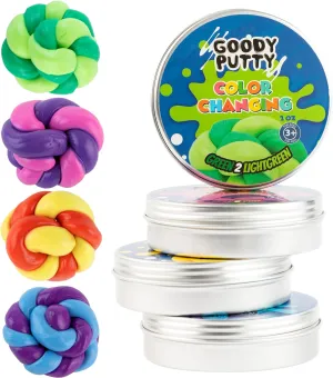 Color Changing Putty Fidget Toy for Kids Stress Relief and Therapy and Great ADHD Fidget Putty Toy That Changes Colors