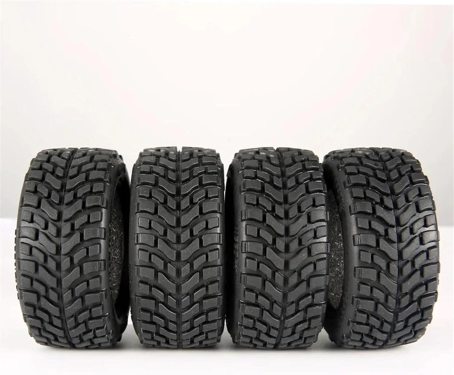 Compatible with Wltoys 144001 Scx10 for Tamiya 1.9 Inch 75mm Off Road Buggy Tires Wheel 12mm Hex Hubs Rubber for 1/14 1/16 1/10 RC Car RC Wheel Tires(B)