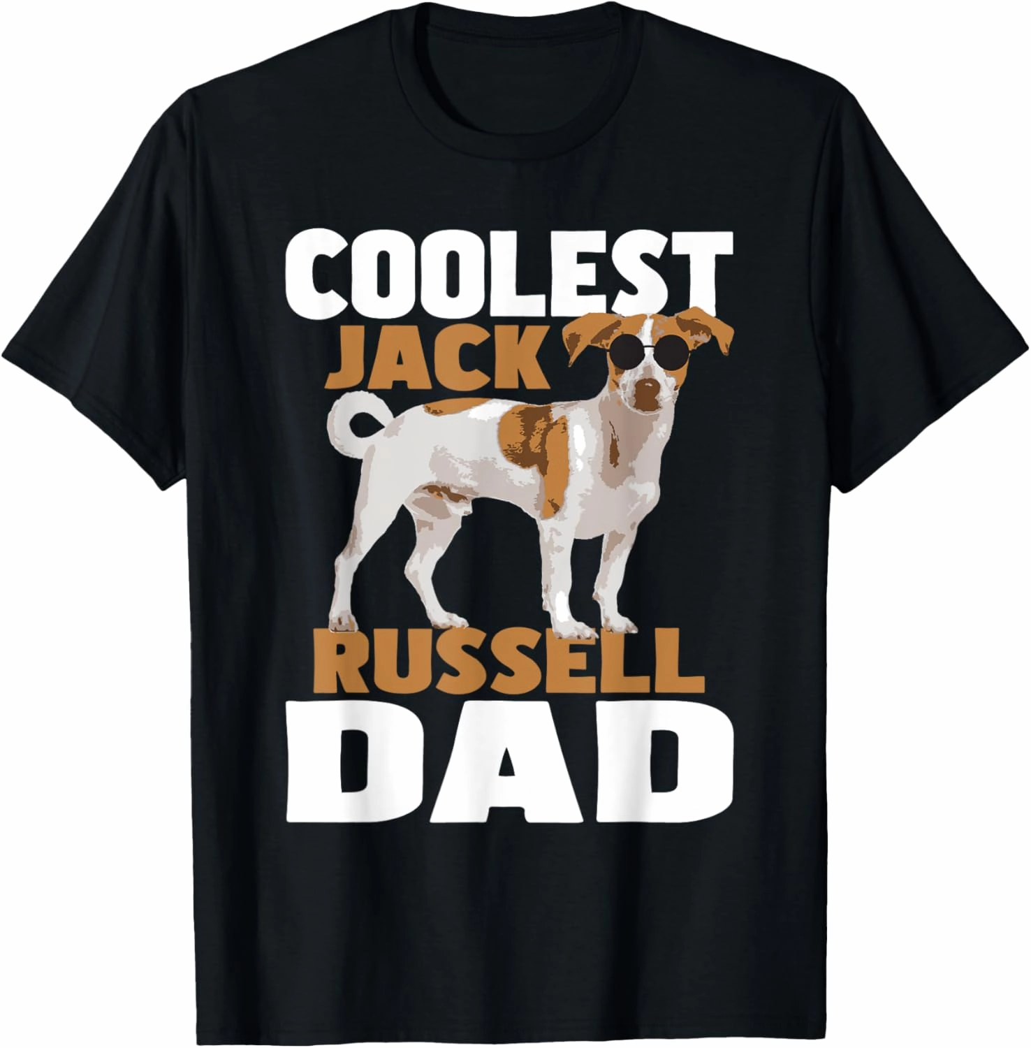 Coolest Jack Russell Dad - Father's Day Dog Lover Puppy T-Shirt