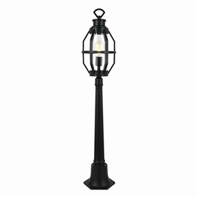 Cooper Glass and Metal Outdoor Standing Light