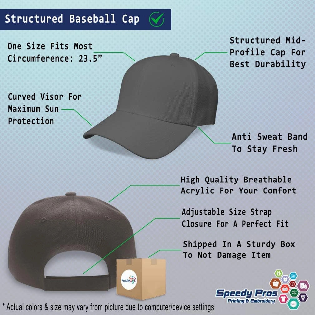 Custom Baseball Cap Border Collie Mom A Embroidery Dad Hats for Men & Women