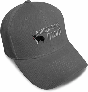 Custom Baseball Cap Border Collie Mom A Embroidery Dad Hats for Men & Women