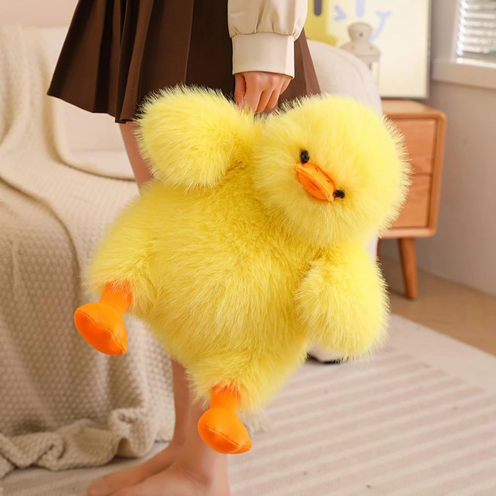 Cute Duck Plush Squishy Soft Stuffed Duck Plushie Pillow Doll Chubby Duck Stuffed Animals Pillow Giant Duck Plush Hugging Pillow Funny Duck Animals Throw Pillow Gift for Boys Girls