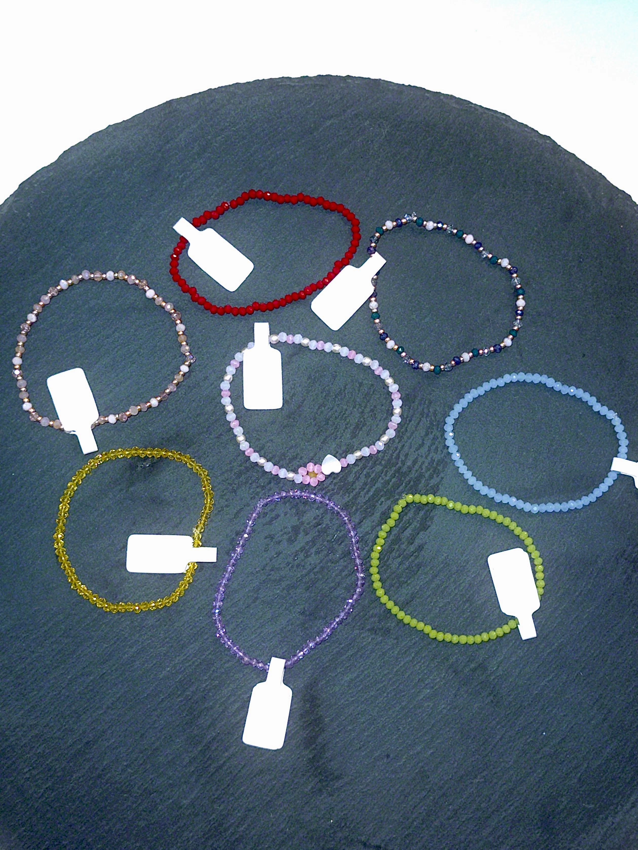Cute Single Color Beaded Bracelet