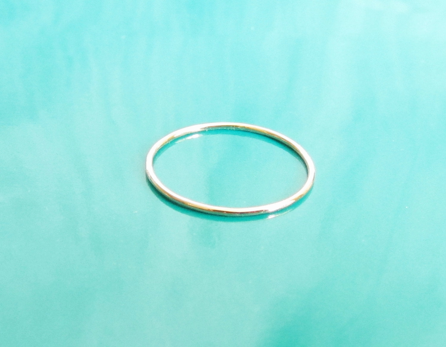 Dainty Stacking Ring Set of 2-14K Gold Filled