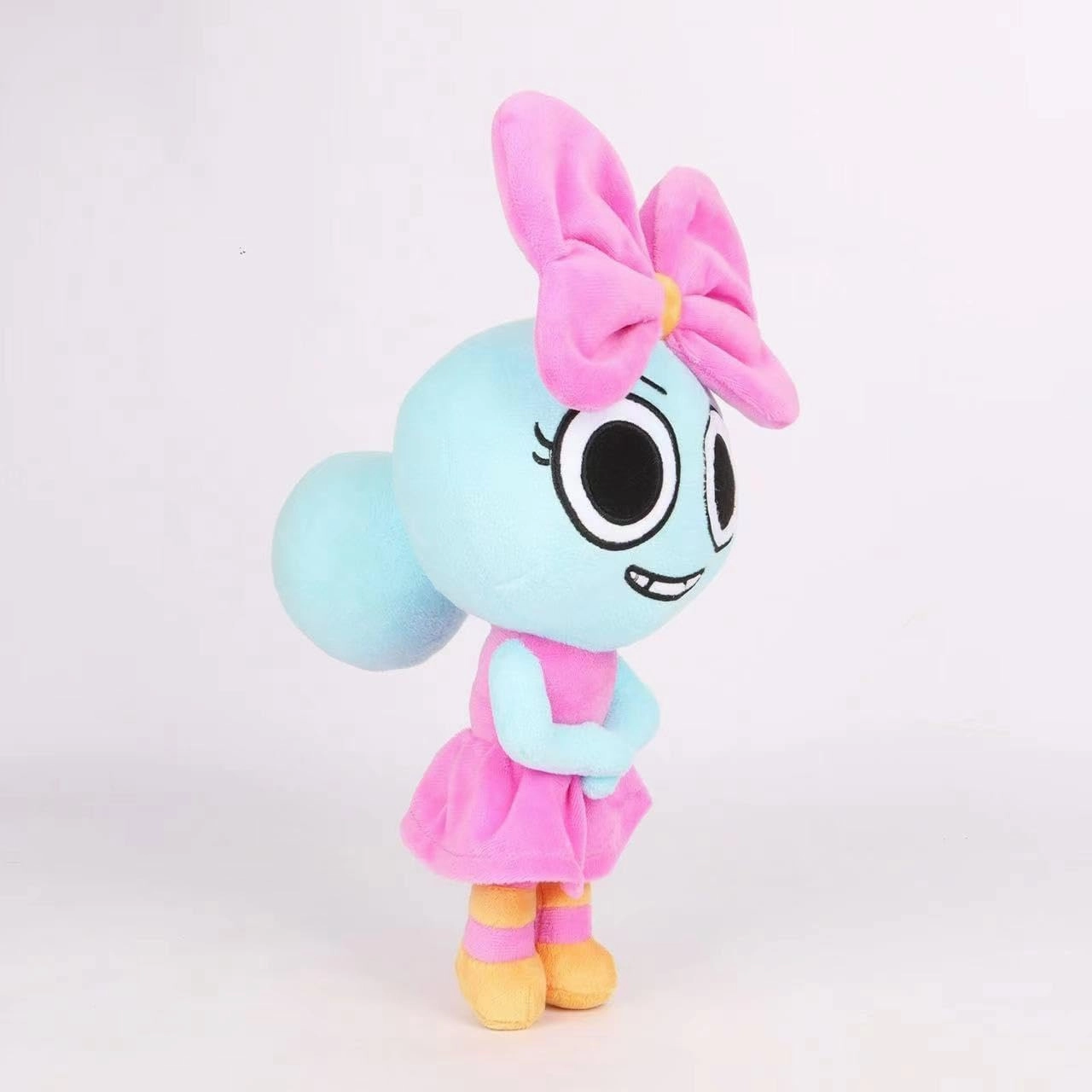 Dandy's World Plush, 12" Dandy World Goob Plush Toys for Fans and Friends,Horror Game Plushies Doll (Pink)