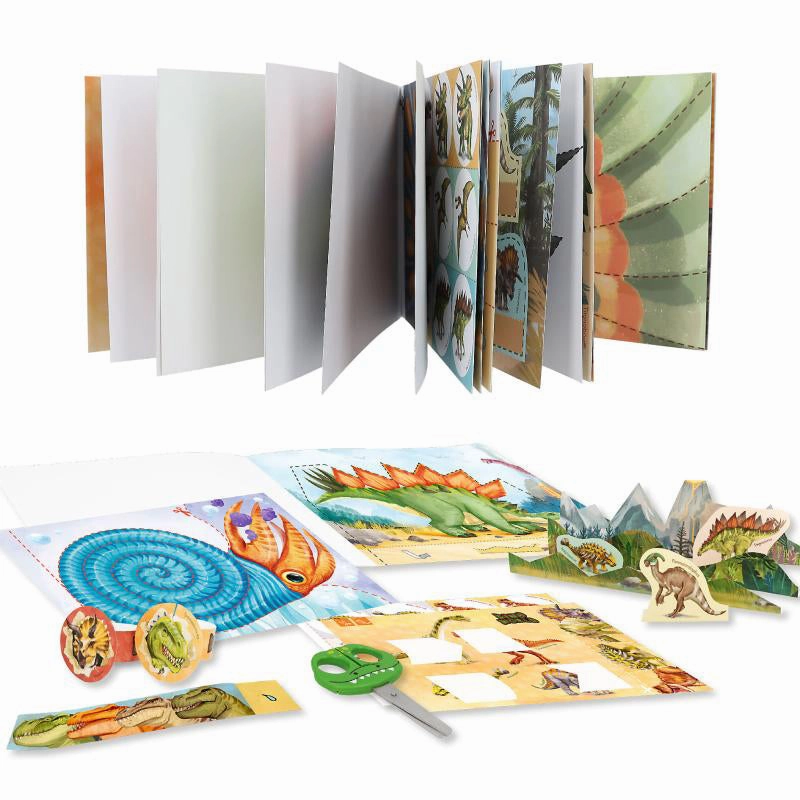 Depesche Dino World Snip Snap Book