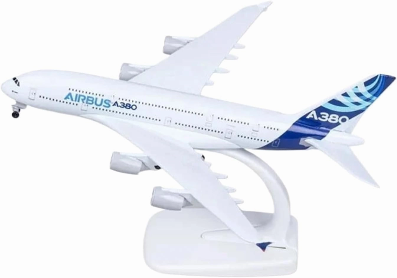 Diecast Aircraft Model 20CM Toy Planes for Diecast Metal Airbus A380 Airplanes Model Toy for Collection Classic Model for Aviation Enthusiasts