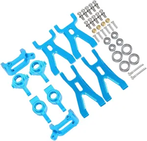 Dilwe RC Car Metal Upgrade Replacement Kit 1/18 Suspension Arm Accessories for WLtoys A959 / A969