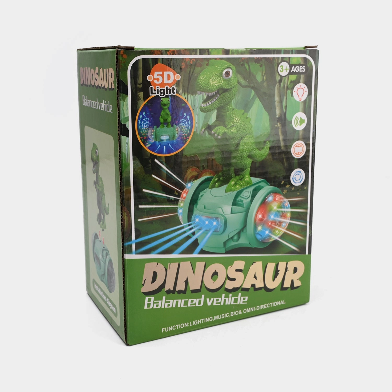 Dinosaur Balanced Vehicle With Light & Music For Kids