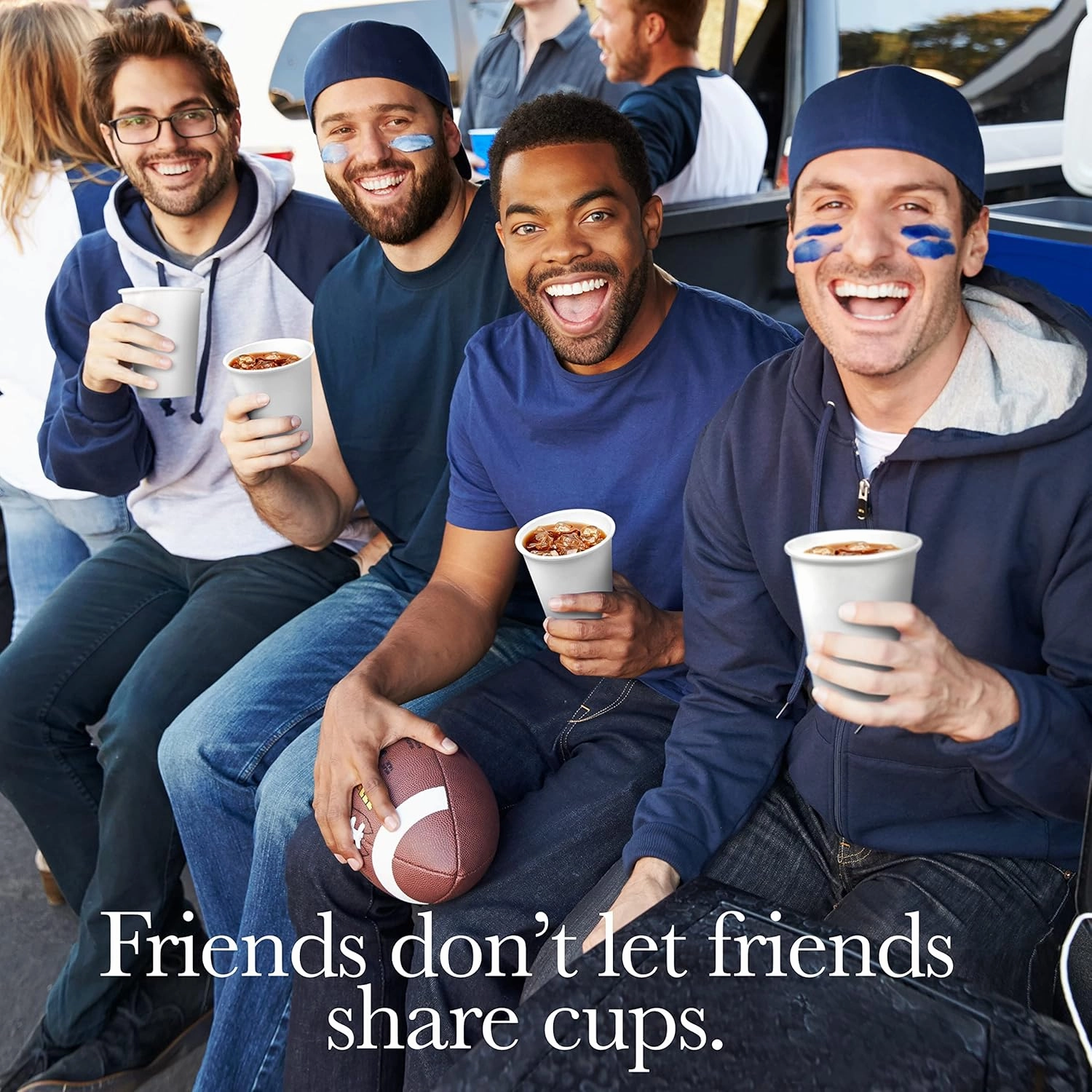 Disposable Coffee Cups with Lids 12 oz (100 Pack) - Paper Coffee Cups for Hot & Cold Drinks, Tea, Hot Chocolate, Water