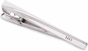 DK01046 Tie Pin Tie Bar, 幅6×高さ0.6cm, Material: Brass