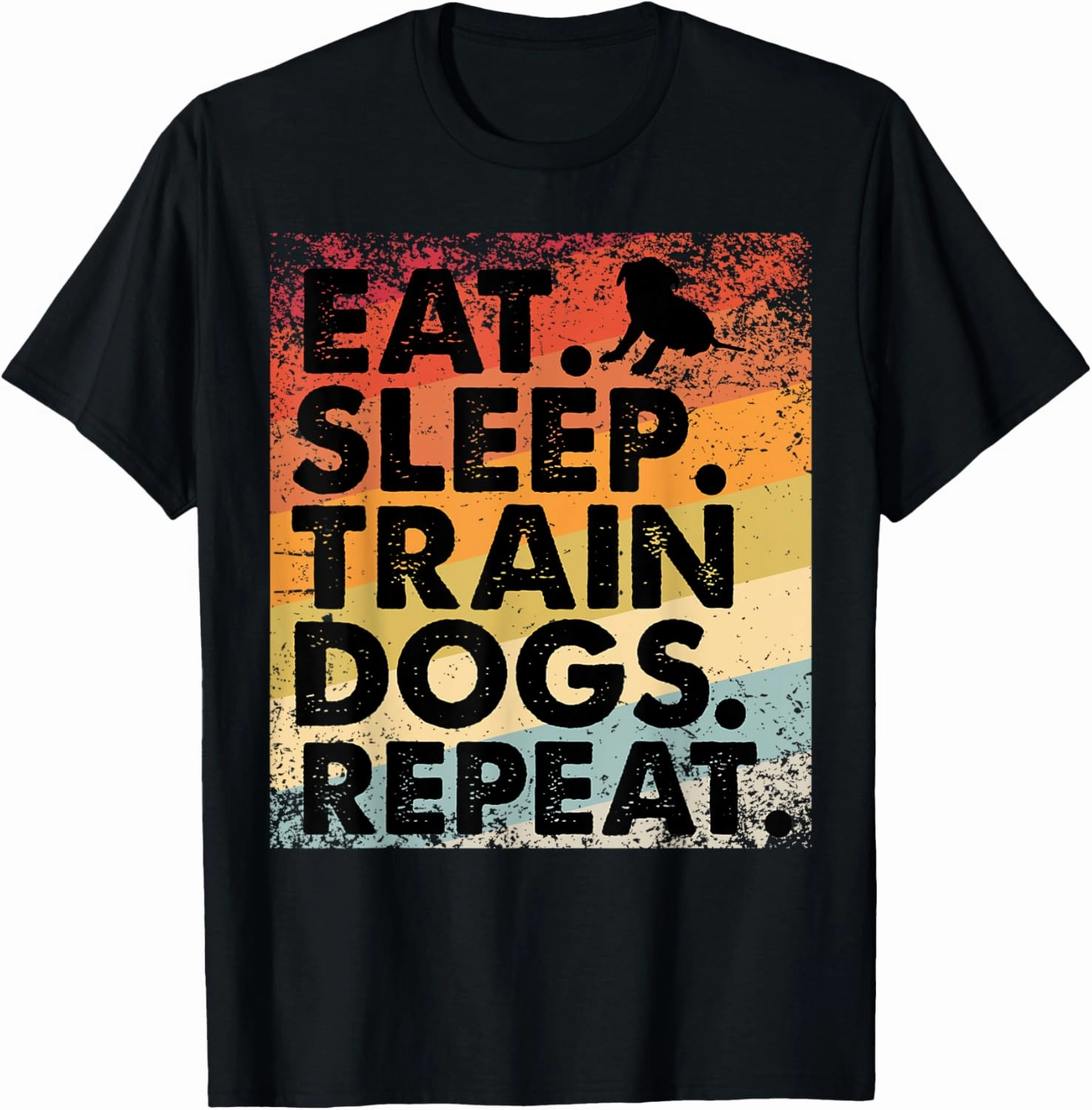 Dog Commands Obedience Training apparel Funny Dog Trainer T-Shirt