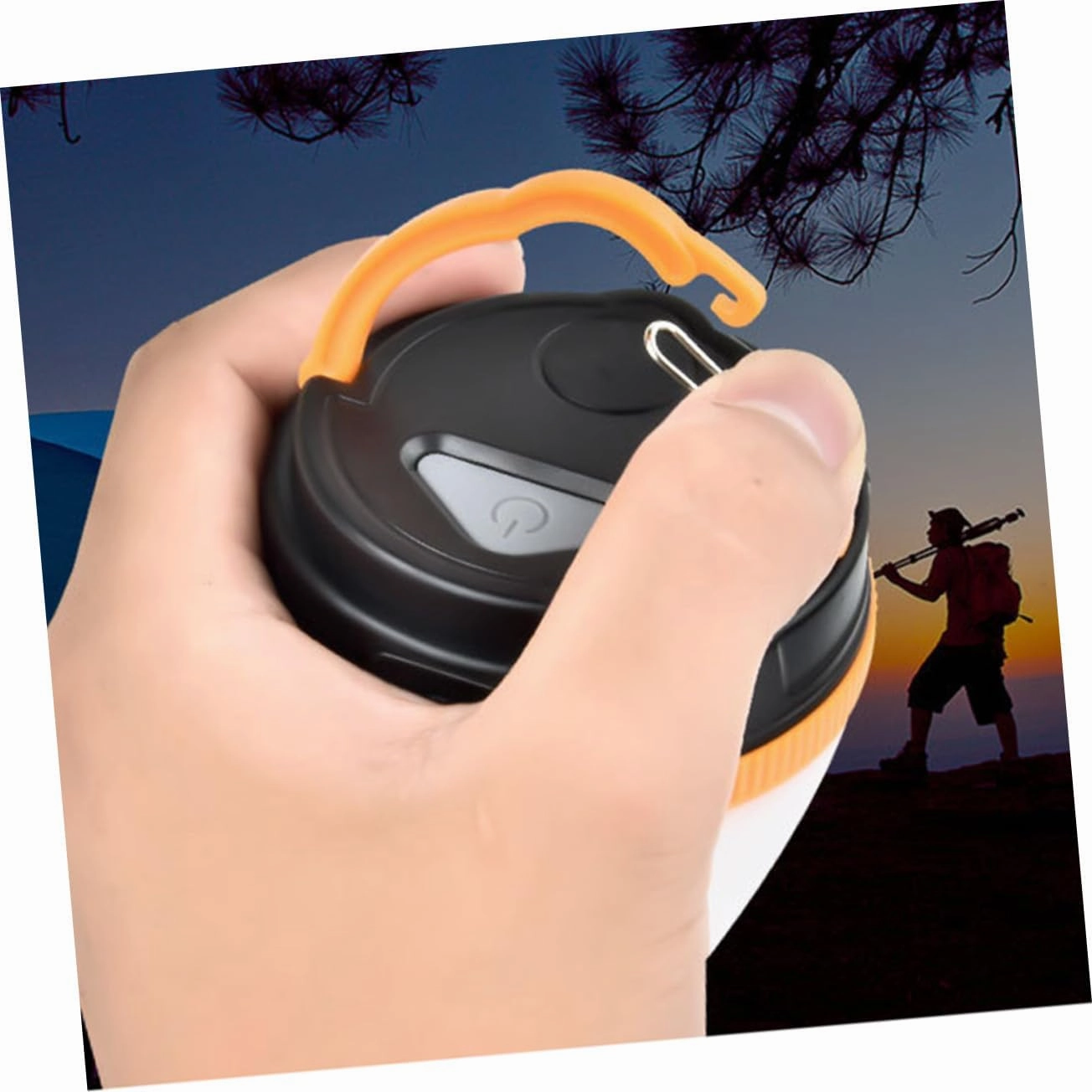 DOITOOL 3pcs Night Light Nightlight Portable Lantern Led Tent Led Camping Lamp Tent Lights Glare Flashlight