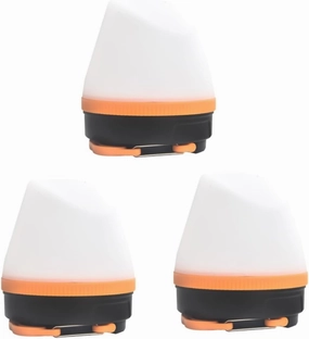 DOITOOL 3pcs Night Light Nightlight Portable Lantern Led Tent Led Camping Lamp Tent Lights Glare Flashlight