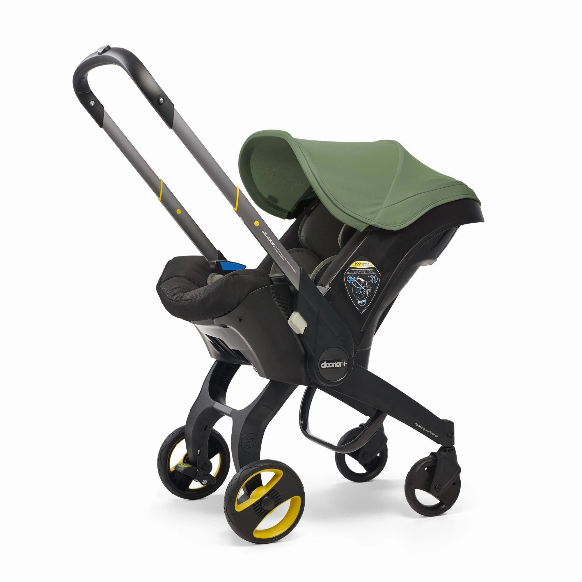 Doona  Car Seat Desert Green & Free Rain Cover