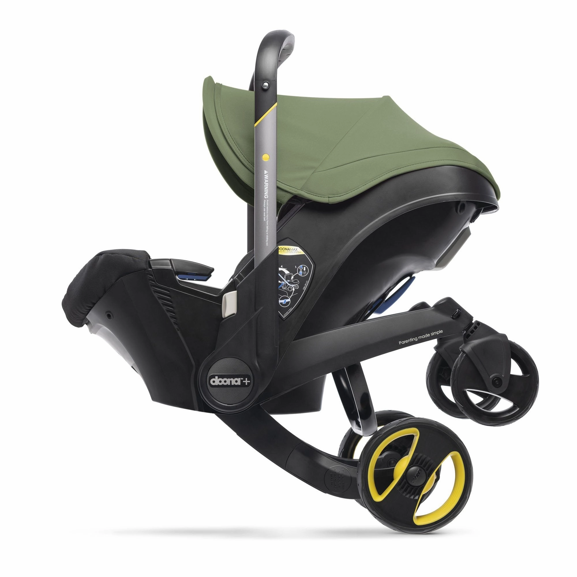 Doona  Car Seat Desert Green & Free Rain Cover