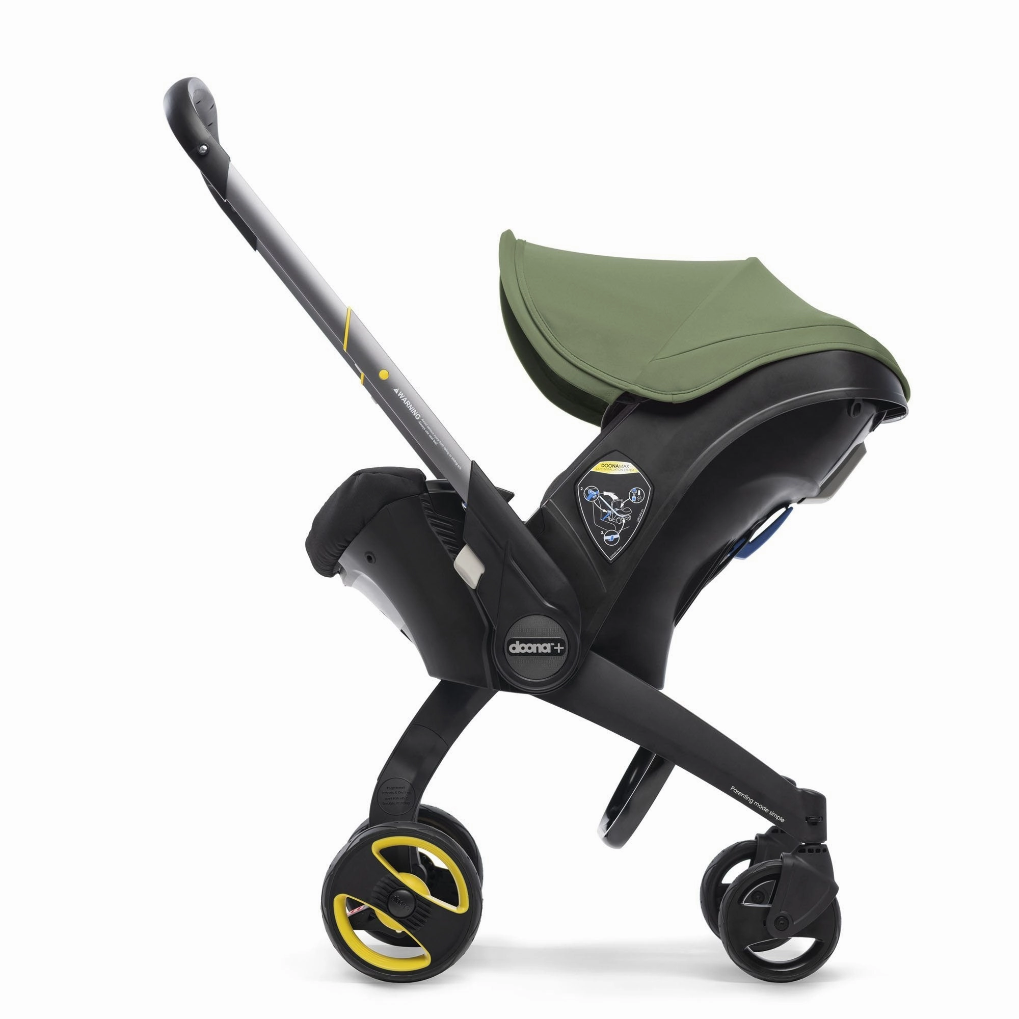 Doona  Car Seat Desert Green & Free Rain Cover