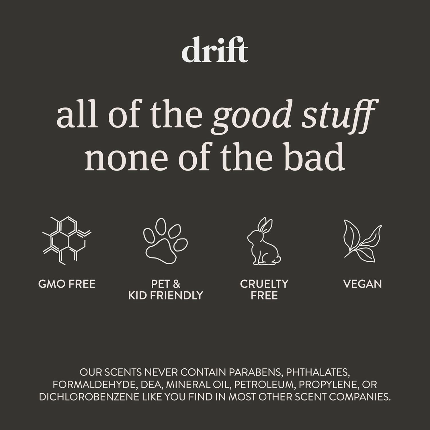Drift Car Air Freshener - Stone Air Freshener - Car Odor Eliminator - Open Air Scent Starter Kit