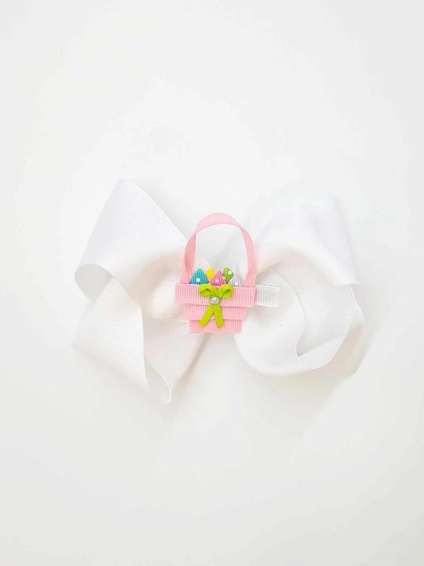 Easter Basket Hair Clip