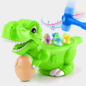 Electric Whack A Mole Dinosaur Touchable Smart Buddy
