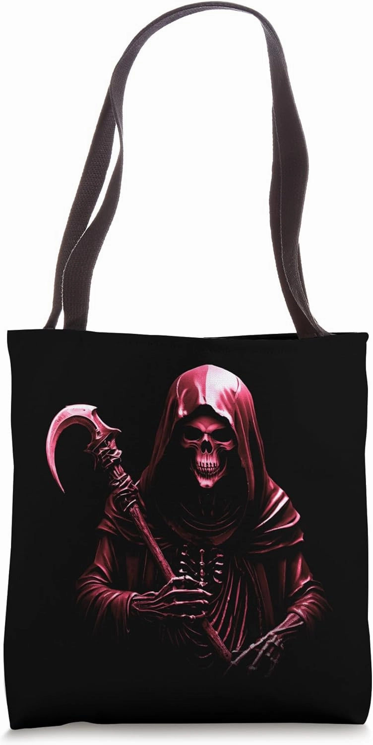 Enigmatic Grim Reaper Tote Bag