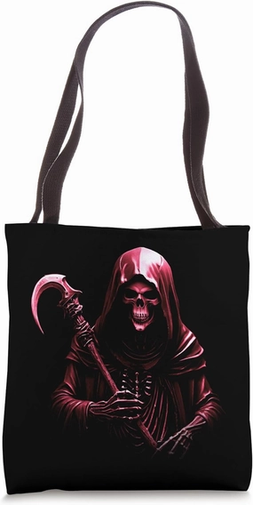 Enigmatic Grim Reaper Tote Bag