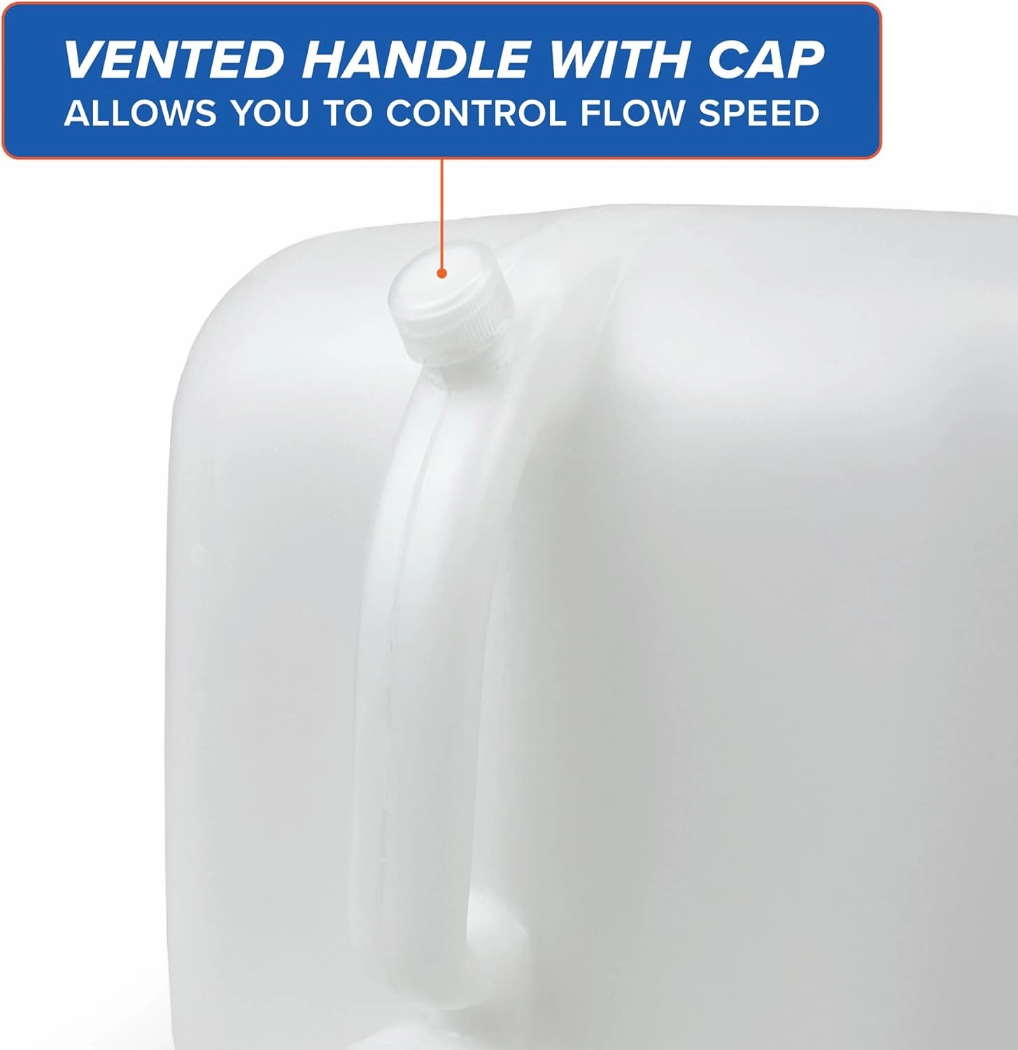 ePackageSupply Premium 5-Gallon Hedpak With Spigot: Durable HDPE, BPA-Free Plastic, Reusable Liquid Storage Solution for water, juices, beverages, chemicals, essential oils, and liquid foods.