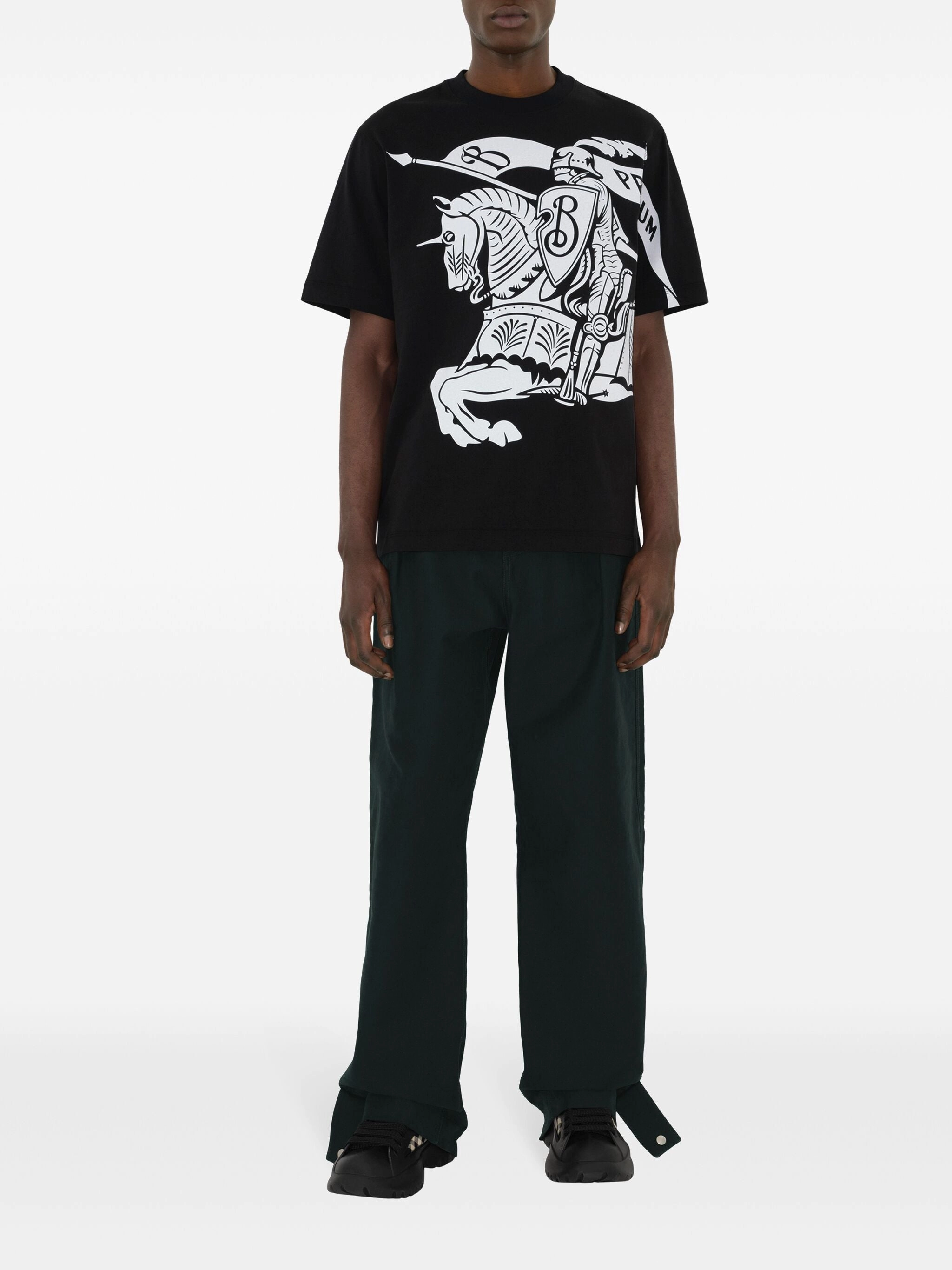 Equestrian Knight-print Cotton T-shirt