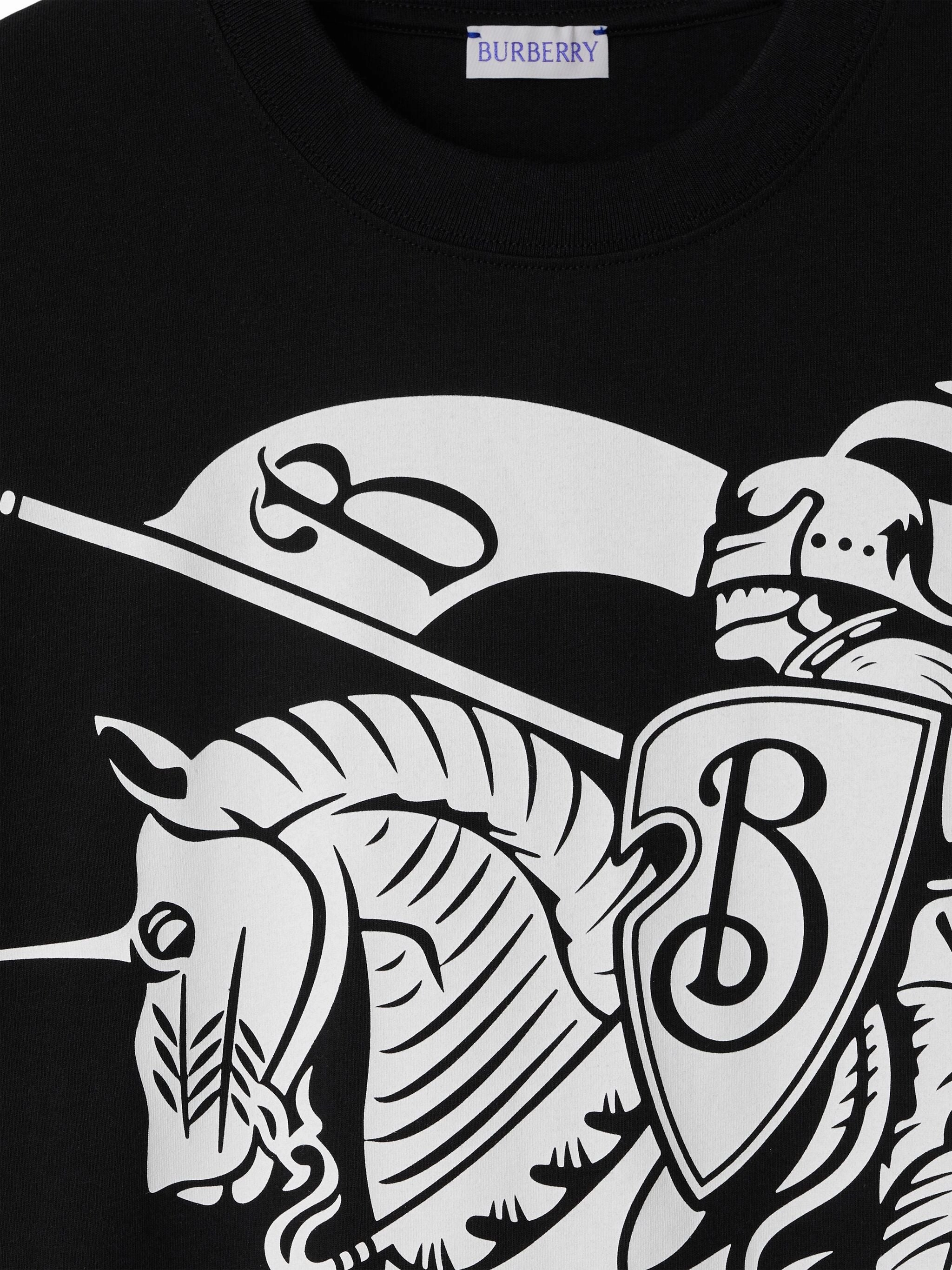 Equestrian Knight-print Cotton T-shirt