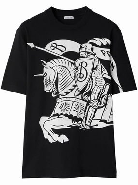 Equestrian Knight-print Cotton T-shirt