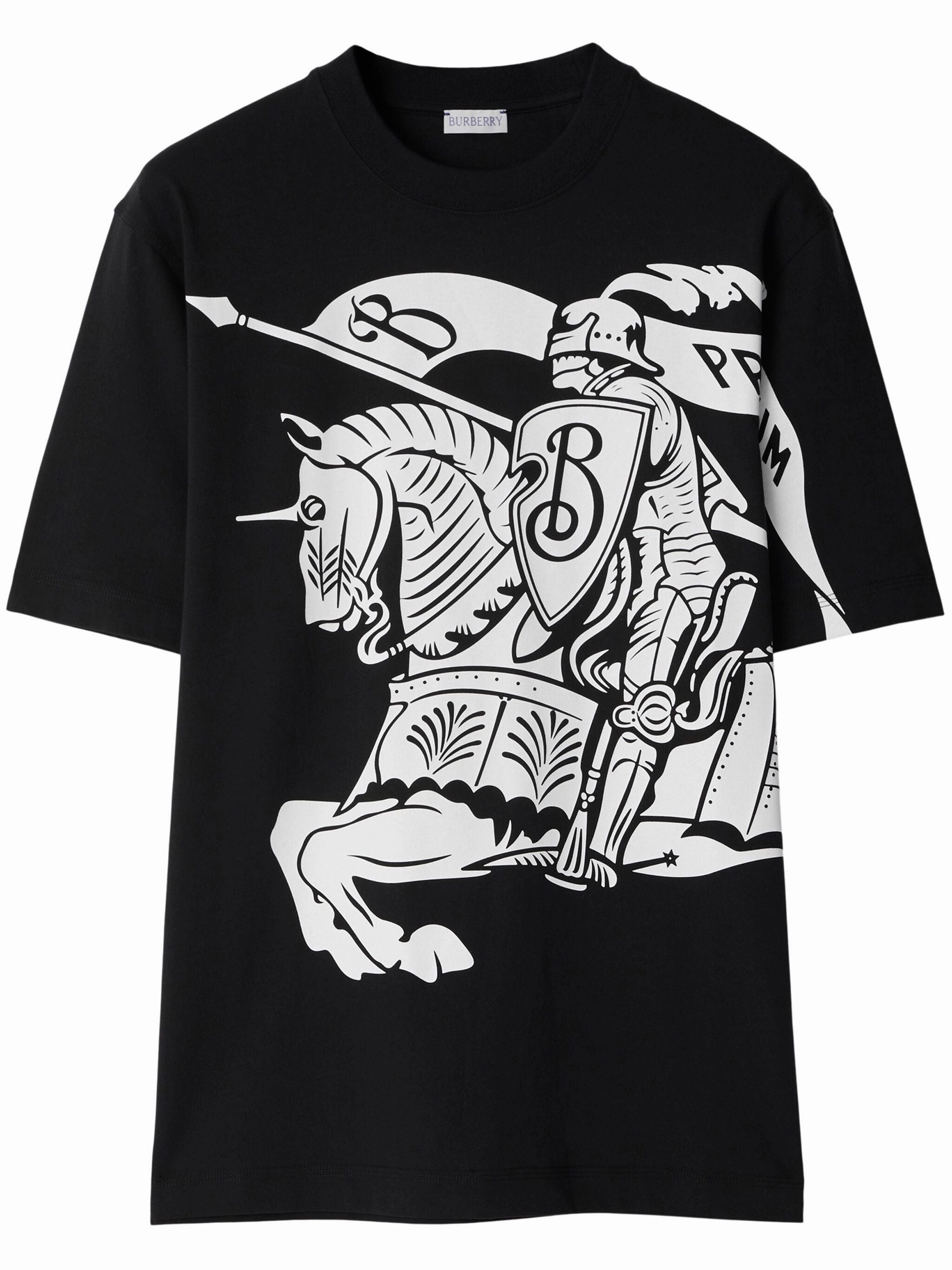 Equestrian Knight-print Cotton T-shirt