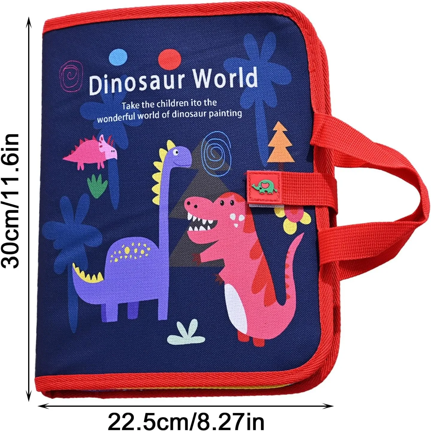 Erasable Coloring Book, Portable Reusable Coloring Book, Double-Sided Erasable Doodle Books with 12 Pens 16 Pages, Kids Art Kit, Washable Magic Drawing Pad Gifts for Family(Style a)