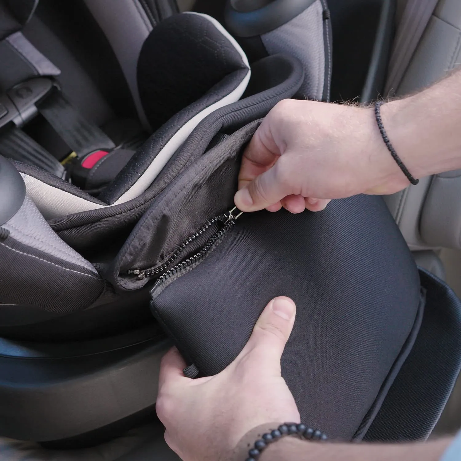 Evenflo Revolve360 Extend Convertible Car Seat with 360 Degree Rotation, Extended Rear-Facing, Forward-Facing, Booster Mode, and Secure Latch Install, Rowe Pink