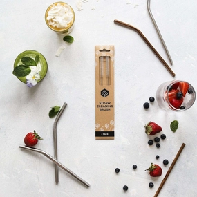 Ever Eco Reusable Straw Cleaning Brush Set